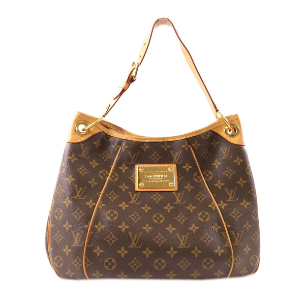 LOUIS VUITTON LV GHW Galliera PM Shoulder Bag M56382 Monogram Brown v1