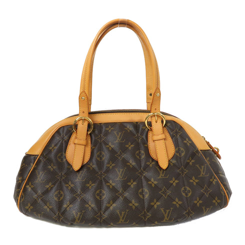 LOUIS VUITTON LV GHW Bowling Shoulder Bag M41434 Monogram Brown
