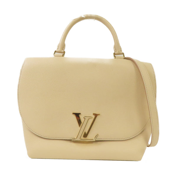 LOUIS VUITTON LV GHW Volta 2 Way Shoulder Bag Handbag M55060 Calfskin Beige