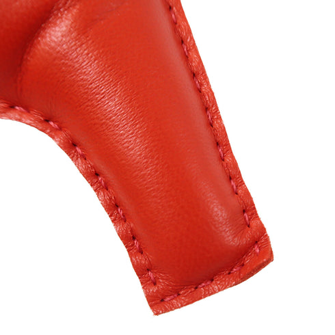 HERMES Rodeo GM Charm/Strap Veau Swift Leather Red