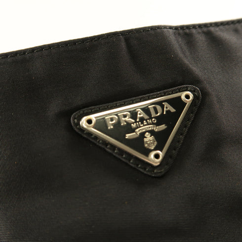 PRADA SHW Tessuto City Tote Bag Canvas B6242 Black