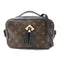 LOUIS VUITTON LV GHW Saintogen 2 Way Bag M43555 Monogram Brown/Black