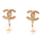 CHANEL CC Earrings Accessories Metal Gold v4