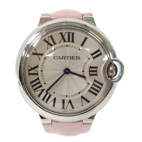 CARTIER Ballon Bleu Quartz Watch W6920087 Stainless Steel Silver