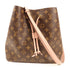 LOUIS VUITTON LV GHW Neo Noe 2 Way Bag M44022 Monogram Brown/Pink