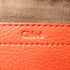 Chloe GHW Shoulder Bag Calfskin Leather Red