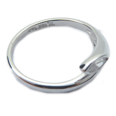 FINE JEWELRY Diamond Ring 18K White Gold US#3