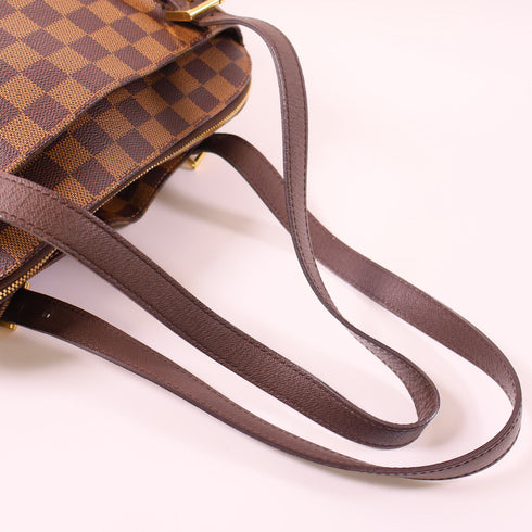 LOUIS VUITTON LV GHW Belem MM Shoulder Bag N51174 Damier Brown