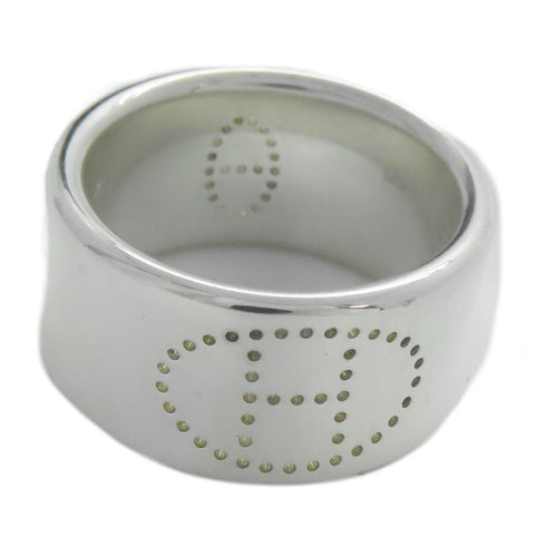 HERMES Eclipse Ruban Ring 925 Sterling Silver US#7