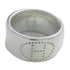 HERMES Eclipse Ruban Ring 925 Sterling Silver US#7