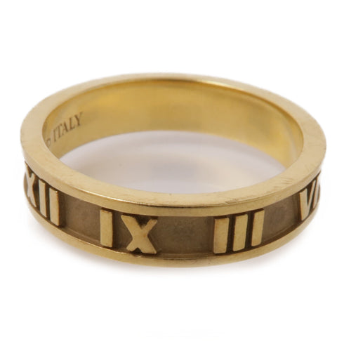 TIFFANY&CO Atlas Ring US#5.5 18K Yellow Gold