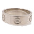 CARTIER Love Ring B4084700 18K White Gold Cartier#52 US#6