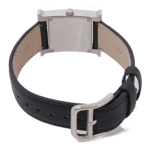 Hermes Heuer H Quartz Watch HH1.210 Leather Orange