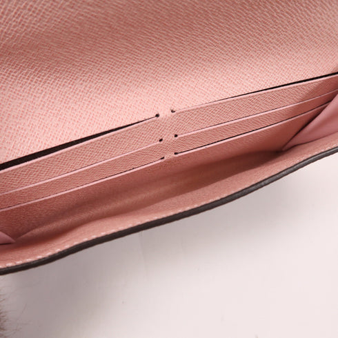 LOUIS VUITTON LV GHW Portefeuille Jeanne Long Wallet M62203 Monogram Brown