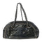 CHANEL CC SHW Chain Shoulder Bag Enamel Black