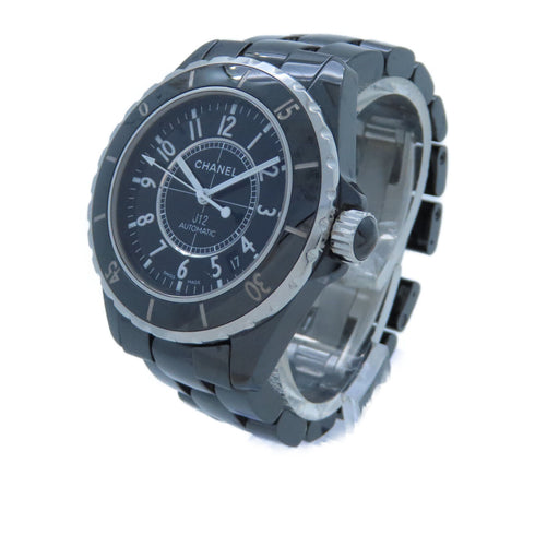 CHANEL CC J12 Watch Automatic H0685 Ceramic Black