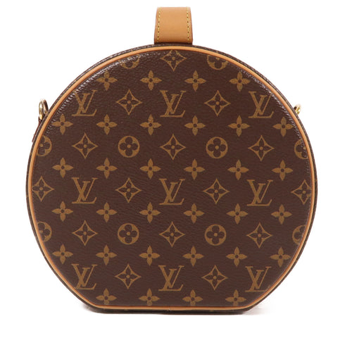 LOUIS VUITTON LV GHW Petite Boite Chapeau Shoulder Bag M43514 Monogram Brown