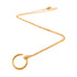 CARTIER Diamond Juste Un Clou Necklace 18K Yellow Gold