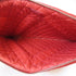 CHANEL Quilted CC SHW Pouch Clutch Bag Lambskin Leather Red