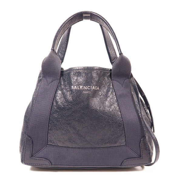 BALENCIAGA SHW Cabas Xs Shoulder Bag Calfskin Leather