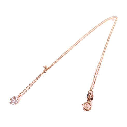 Jewelry GHW Diamond Necklace 18K Rose Gold