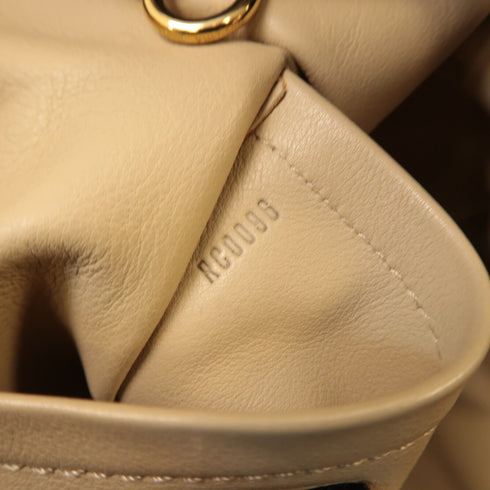 LOUIS VUITTON LV GHW Squishy Shoulder Bag M95259 Monogram Envinil Brown Black v1