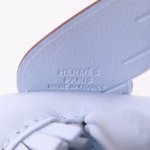 HERMES Rodeo Pegase PM Charm Milo Swift Leather Bleu Brume