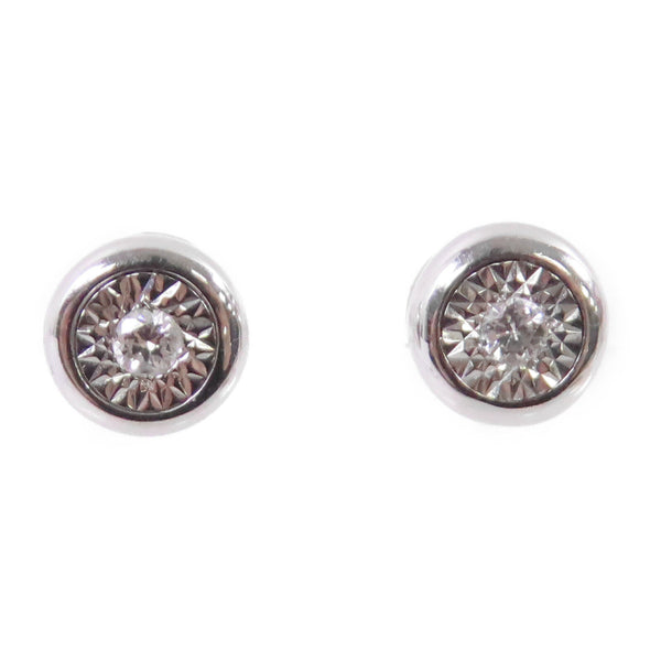JEWELRY Diamond Earrings 18K White Gold v2
