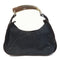 YVES SAINT LAURENT YSL SHW Shoulder Bag Denim Navy Blue