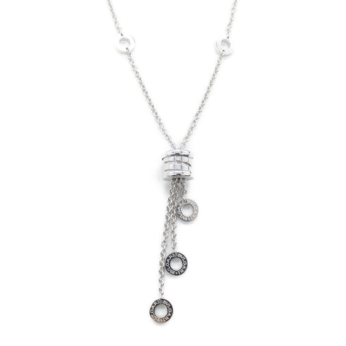 BVLGARI B-zero-1 Element Necklace 18K White Gold