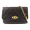 CHANEL CC GHW Chain Shoulder Bag A3001 Calfskin Leather Black