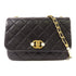 CHANEL CC GHW Chain Shoulder Bag A3001 Calfskin Leather Black
