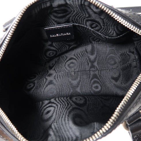 BALENCIAGA SHW Balenciaga x Gucci Hacker Project 2 Way Shoulder Bag Canvas Black