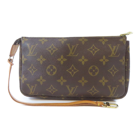 LOUIS VUITTON LV GHW Pochette Accessoires Pouch Clutch Bag M51980 Monogram Brown