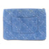 CHANEL CC GHWClutch Bag Pouch Denim Blue