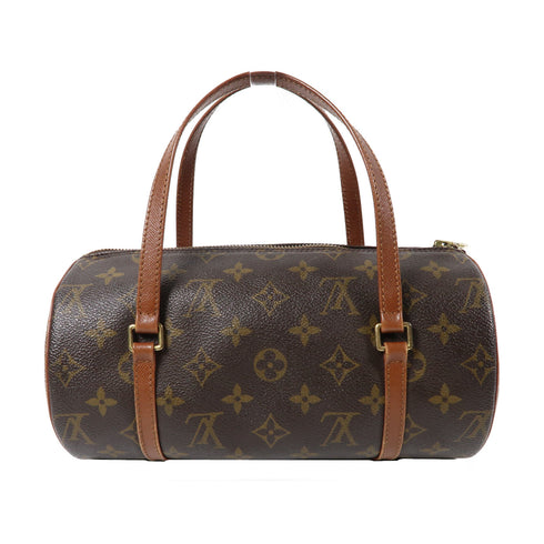 LOUIS VUITTON LV GHW Papillon PM 26 One Shoulder Bag M51386 Monogram Brown