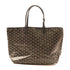 GOYARD Shoulder Tote Bag Coated Canvas Black