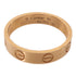 CARTIER Mini Love Ring 18K Rose Gold US#5.25 #50