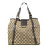 GUCCI GG GHW Tote Bag Shoulder Bag 364835 Canvas Brown