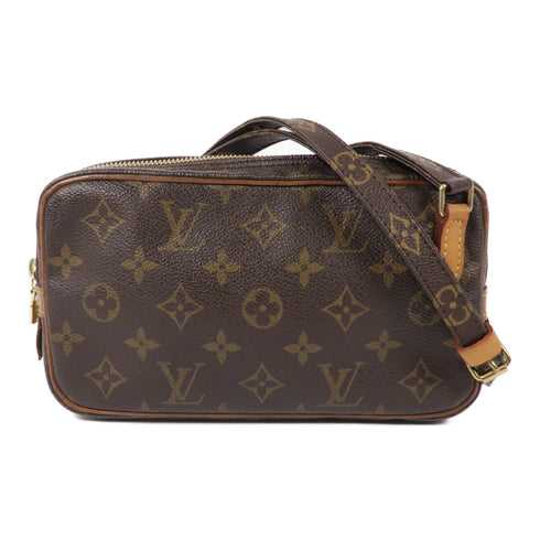 LOUIS VUITTON LV GHW Marly Bandouliere Shoulder Bag M51828 Monogram Brown