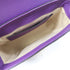 Chloe GHW Mini C Bag 2 Way Bag Calfskin Leather Purple