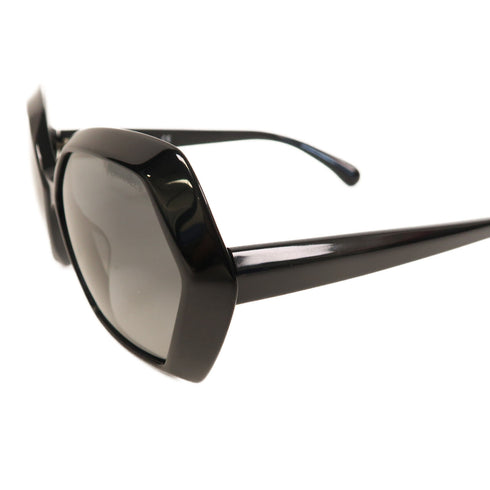 CHANEL CC Sunglasses 5367-A PVC Black