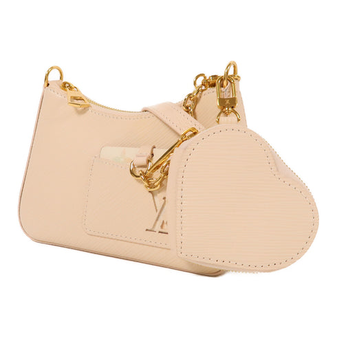 LOUIS VUITTON LV GHW Marellini 2 Way Shoulder Bag M22941 Epi White