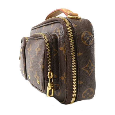 LOUIS VUITTON LV GHW Utility 2 Way Shoulder Bag Handbag M80446 Monogram Brown v4