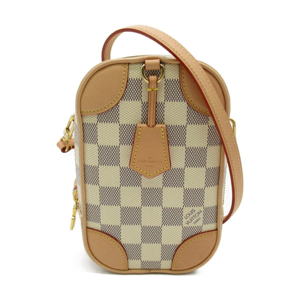 LOUIS VUITTON LV GHW Neokapi Shoulder Bag N60360 Damier Azur White
