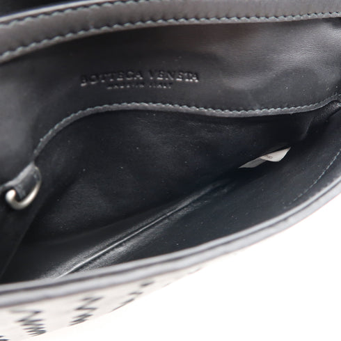 BOTTEGA VENETA BV Shoulder Bag B077.96.3130 Intrecciato Leather Black