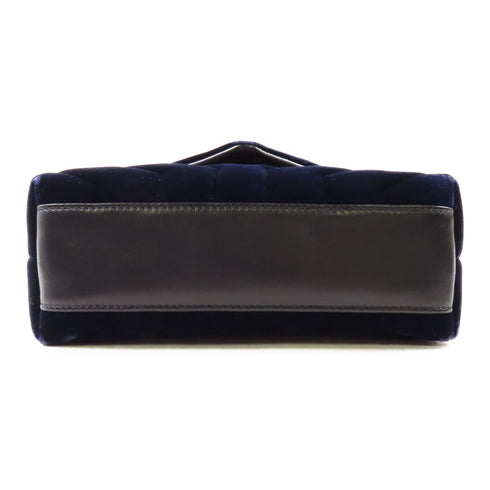 SAINT LAURENT YSL GHW Shoulder Bag GUE467072 Velvet Navy