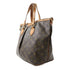 LOUIS VUITTON LV GHW Palermo 2 Way Bag M40145 Monogram Brown v2