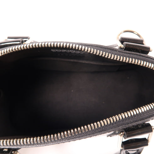 LOUIS VUITTON LV SHW Alma BB 2 Way Shoulder Bag M4031N Electric Epi Noir Black