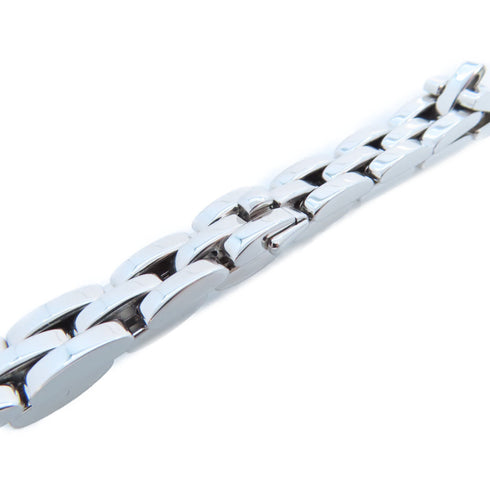 CARTIER SHW Mayon Pantail Bracelet Bangle 18K White Gold